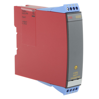 PR Electronics 6300 Temperature Transmitter Linear Resistance, RTD, Thermocouple, Voltage Input, 8 → 30 V dc