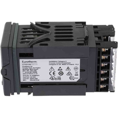 Eurotherm EPC3016 Panel Mount PID Controller, 48 x 48mm 1 Input 1 Logic, 2 Relay, 100 → 230 V ac Supply Voltage PID