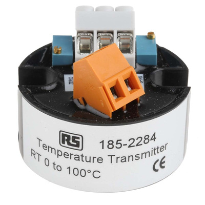 RS PRO Temperature Transmitter PT100 Input, 12 → 36 V dc