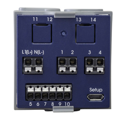 Jumo diraTRON Panel Mount PID Temperature Controller, 48 x 48mm 3 Input, 3 Output 2 Relay, 1 Logic, 110 → 240 V
