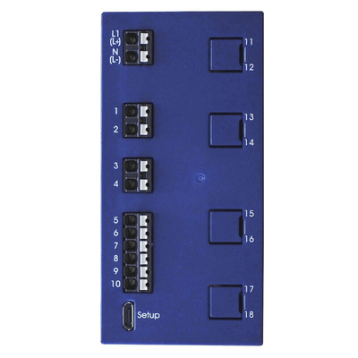 Jumo diraTRON Panel Mount PID Temperature Controller, 48 x 96mm 3 Input, 3 Output 2 Relay, 1 Logic, 110 → 240 V