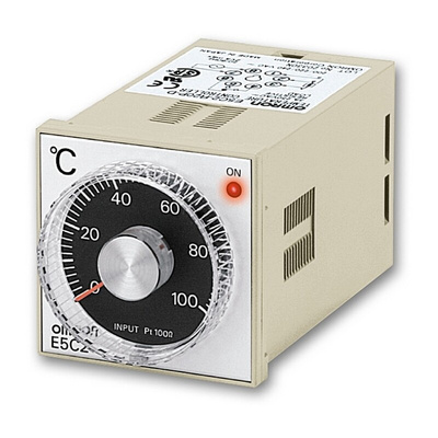 Omron E5C2 Panel Mount PID Temperature Controller, 48 x 48mm 4 Input, 4 Output Relay, 240 V Supply Voltage