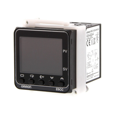 Omron E5CC Panel Mount PID Temperature Controller, 48 x 48mm 2 Input, 3 Output Relay, 240 V Supply Voltage