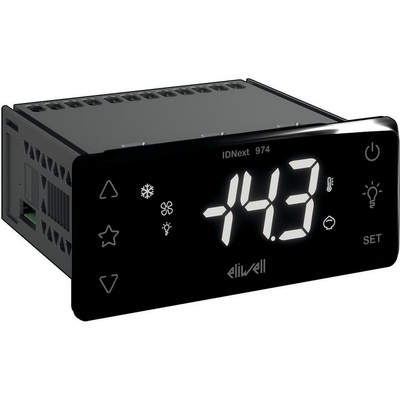 Eliwell ID NEXT Panel Mount Controller, 80.5mm 3 Input, 3 Output Relay, 230 V Supply Voltage ON/OFF