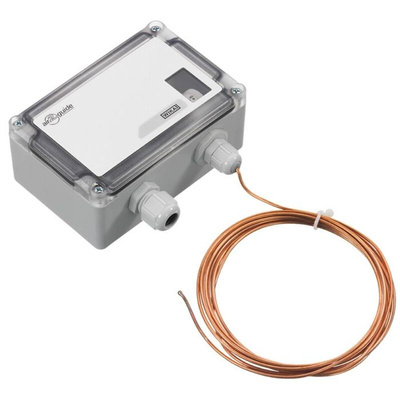 WIKA A2G-65 Simple Mounting Thermostat, 120 x 80 x 50.3mm, 1 Output Integrated Switching Output, 250 V Supply Voltage