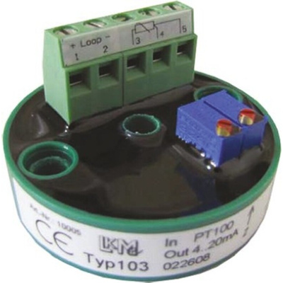 LKMelectronic LKM 103 Temperature Transmitter PT100 Input, 24 V