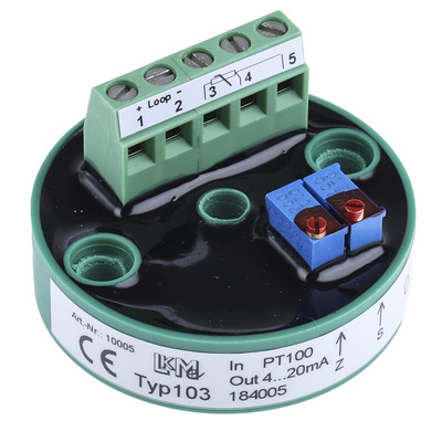LKMelectronic LKM 103 Temperature Transmitter PT100 Input, 24 V