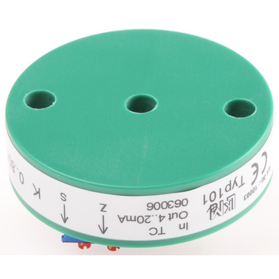 LKMelectronic LKM 101 Temperature Transmitter Thermocouple Type K Input, 24 V