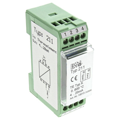 LKMelectronic LKM 211 Temperature Transmitter TC Type K Input, 10 → 35 V