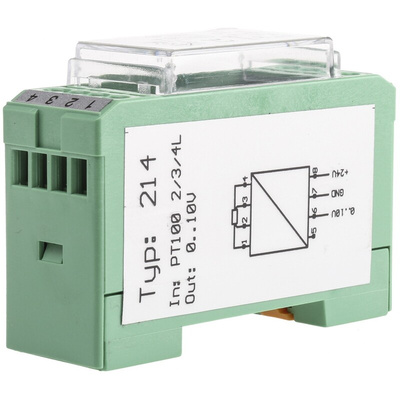 LKMelectronic LKM 214 Temperature Transmitter PT100 Input, 15 → 35 V