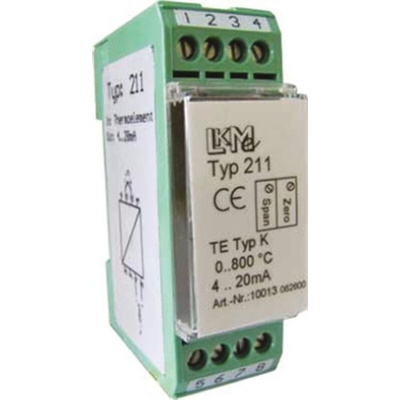 LKMelectronic LKM 211 Temperature Transmitter TC Type K Input, 10 → 35 V