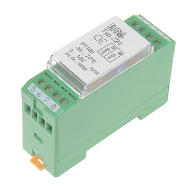 LKMelectronic LKM 224 Temperature Transmitter PT100 Input, 15 → 35 V, -25 → +85 °C