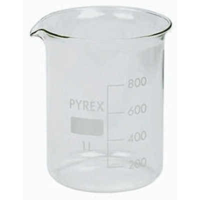 RS PRO Borosilicate Glass 600ml Beaker