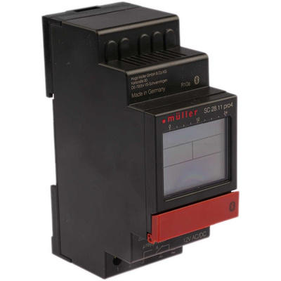 Muller Digital Time Switch 12 V ac/dc, 1-Channel