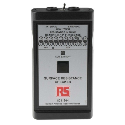 RS PRO Surface ESD Tester