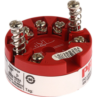 PR Electronics 5300 Temperature Transmitter Linear Resistance, RTD, Thermocouple, Voltage Input, 8 → 35 V dc