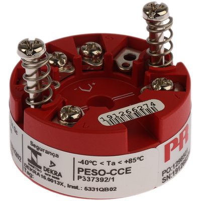 PR Electronics 5300 Temperature Transmitter Thermocouple, Voltage Input, 7.2 → 35 V dc
