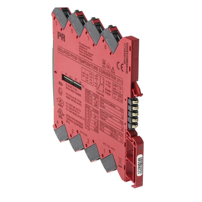 PR Electronics 3112 Temperature Transmitter Temperature Input, 16.8 → 31.2 V dc, -25 → +70 °C