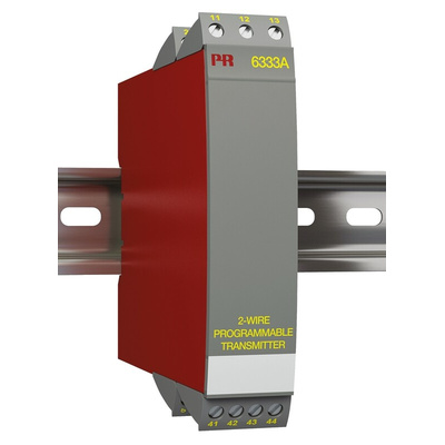 PR Electronics 6333A Temperature Transmitter Temperature Input, 8 → 35 V dc, -40 → +60 °C