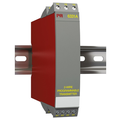PR Electronics 6331A Temperature Transmitter Temperature Input, 7.2 → 35 V dc, -40 → +60 °C