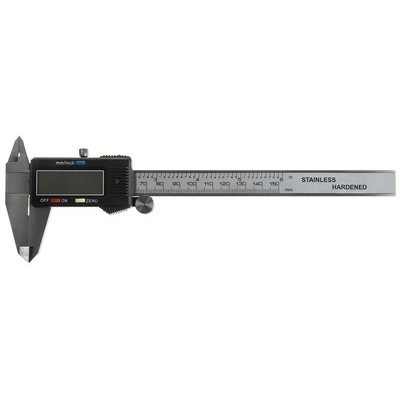 RS PRO 150mm Digital Caliper 0.0005 in, 0.01 mm, ,Metric & Imperial