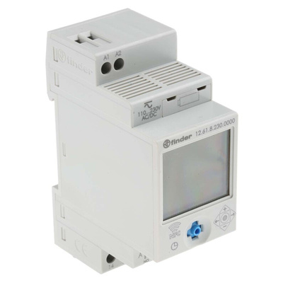Finder Digital with NFC DIN Rail Time Switch 110 → 230 V ac/dc, 1-Channel