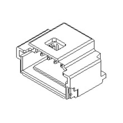 Molex Pico-Clasp Series Right Angle Surface Mount PCB Header, 11 Contact(s), 1.0mm Pitch, 1 Row(s), Shrouded