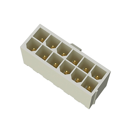 Amphenol Communications Solutions Minitek Series Straight Through Hole PCB Header, 24 Contact(s), 4.2mm Pitch, 2