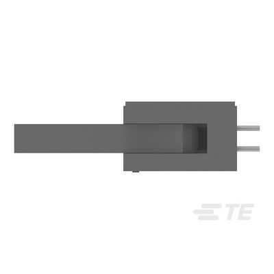 TE Connectivity AMP-LATCH Series Straight Through Hole PCB Header, 16 Contact(s), 2.54mm Pitch, 2 Row(s), Shrouded