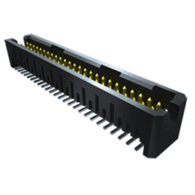 Samtec TFML Series PCB Header, 10 Contact(s), 1.27mm Pitch, Shrouded