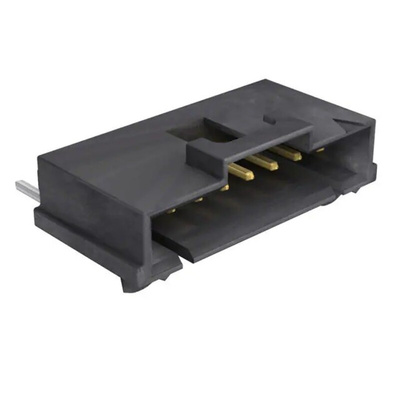 Molex SL Series Right Angle Surface Mount PCB Header, 8 Contact(s), 2.54mm Pitch, 1 Row(s)