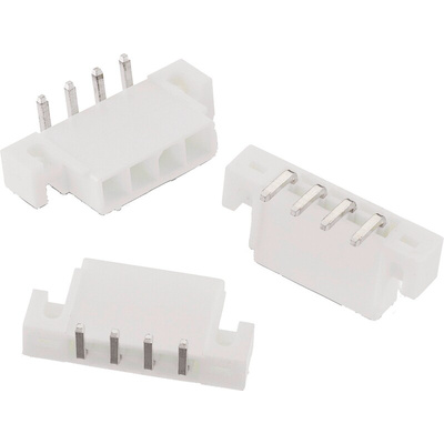 Wurth Elektronik WR-MPC4 Series Right Angle PCB Header, 2 Contact(s), 4.2mm Pitch, 1 Row(s)