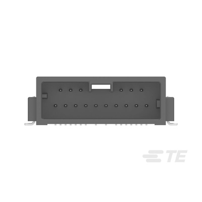TE Connectivity Dynamic Mini Series Horizontal PCB Header, 16 Contact(s), 1.8mm Pitch, 2 Row(s), Shrouded
