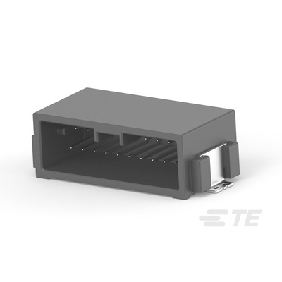 TE Connectivity Dynamic Mini Series Horizontal PCB Header, 16 Contact(s), 1.8mm Pitch, 2 Row(s), Shrouded