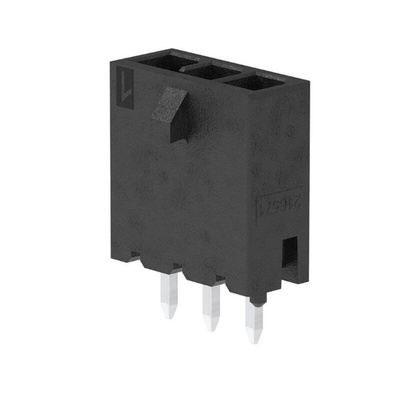 Molex Micro-Fit+ Series Vertical Through Hole PCB Header, 4 Contact(s), 3.0mm Pitch, 1 Row(s), Shrouded