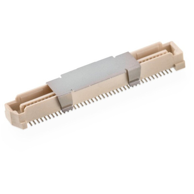 Wurth Elektronik WR-BTB Series Vertical PCB Header, 80 Contact(s), 0.8mm Pitch, 1 Row(s)
