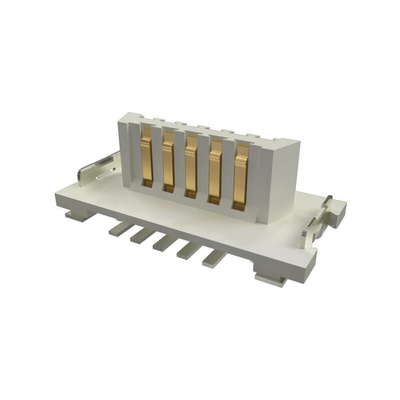 Amphenol Communications Solutions Conan Lite Series Straight, Vertical PCB Header, 11 Contact(s), 1.0mm Pitch, Shrouded