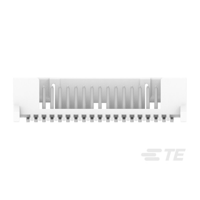 TE Connectivity MICRO CT Series Straight Board Mount PCB Header, 19 Contact(s), 1.2mm Pitch, 1 Row(s)