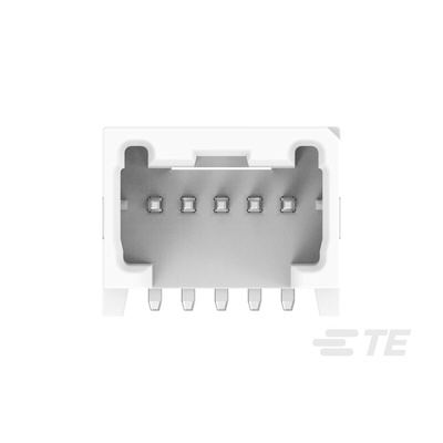 TE Connectivity MICRO CT Series Straight Board Mount PCB Header, 5 Contact(s), 1.2mm Pitch, 1 Row(s)
