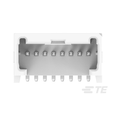 TE Connectivity MICRO CT Series Straight Board Mount PCB Header, 8 Contact(s), 1.2mm Pitch, 1 Row(s)