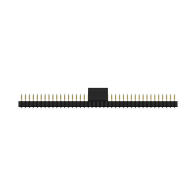 TE Connectivity 1MM-HU Series Vertical Board Mount PCB Header, 20 Contact(s), 1mm Pitch, 2 Row(s), Unshrouded