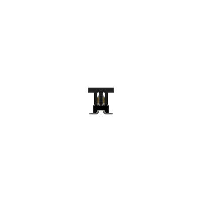 TE Connectivity 1MM-HU Series Vertical Board Mount PCB Header, 50 Contact(s), 1mm Pitch, 2 Row(s), Unshrouded