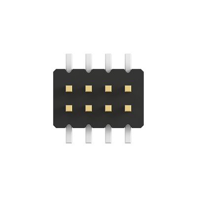 TE Connectivity 5-2331928 Series Vertical Board Mount PCB Header, 10 Contact(s), 1mm Pitch, 2 Row(s), Unshrouded