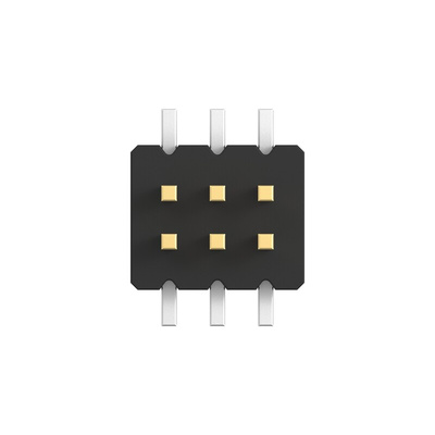 TE Connectivity 5-2331929 Series Vertical Board Mount PCB Header, 10 Contact(s), 1mm Pitch, 2 Row(s), Unshrouded