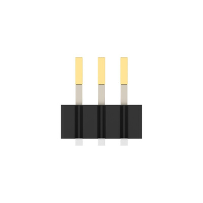 TE Connectivity 5-2331929 Series Vertical Board Mount PCB Header, 10 Contact(s), 1mm Pitch, 2 Row(s), Unshrouded