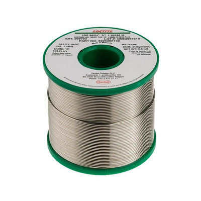 Multicore 1mm Wire Lead Free Solder, +217°C Melting Point