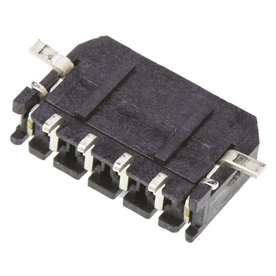 Molex Micro-Fit 3.0 Series Right Angle Surface Mount PCB Header, 4 Contact(s), 3.0mm Pitch, 1 Row(s), Shrouded
