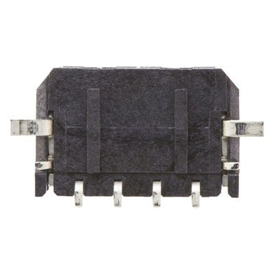 Molex Micro-Fit 3.0 Series Right Angle Surface Mount PCB Header, 4 Contact(s), 3.0mm Pitch, 1 Row(s), Shrouded