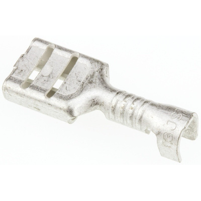 JST, LTO Uninsulated Spade Connector, 6.3 x 0.8mm Tab Size, 1mm² to 2.5mm²