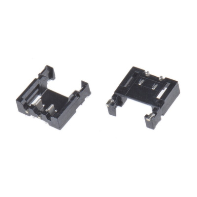 Hirose DF57 Series Straight Surface Mount PCB Header, 3 Contact(s), 1.2mm Pitch, 1 Row(s), Shrouded